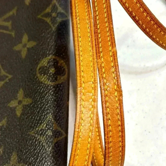 Louis Vuitton Pouchette Twin GM Authentic EUC LV Monogram Leather w/ dust bag - Picture 12 of 17
